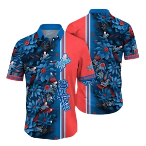 Los Angeles Dodgers Hawaiian Shirt All Over Print, Custom Name TN020625Y7HWCT1MBLAD