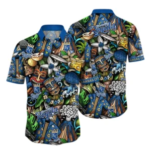 Kansas City Royals Hawaiian Shirt All Over Print, Custom Name TN020625Y7HWCT21MBKC