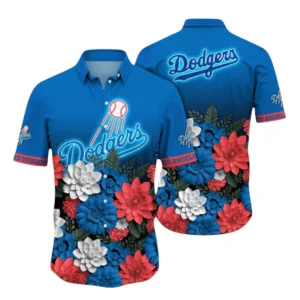 Los Angeles Dodgers Hawaiian Shirt All Over Print, Custom Name TN020625Y7HWCT7MBLAD