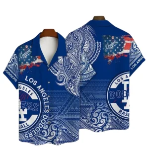 Los Angeles Dodgers Hawaiian Shirt All Over Print, Custom Name TN030625Y7HWCT18MBLAD