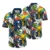 Navy Tropical Flower 2