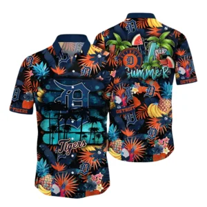 Detroit Tigers Hawaiian Shirt All Over Print, Custom Name TN310525Y7HWCT18MBDET