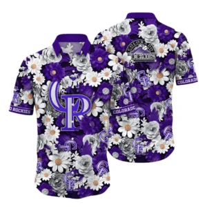 Colorado Rockies Hawaiian Shirt All Over Print, Custom Name TN310525Y7HWCT1MBCOL