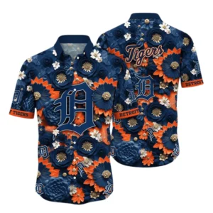 Detroit Tigers Hawaiian Shirt All Over Print, Custom Name TN310525Y7HWCT25MBDET