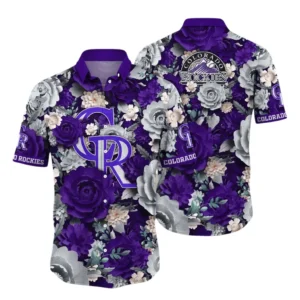 Colorado Rockies Hawaiian Shirt All Over Print, Custom Name TN310525Y7HWCT4MBCOL