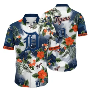 Detroit Tigers Hawaiian Shirt All Over Print, Custom Name TN310525Y7HWCT9MBDET