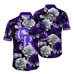 Colorado Rockies Hawaiian Shirt All Over Print, Custom Name TN31525Y7HWCT16MBCOL