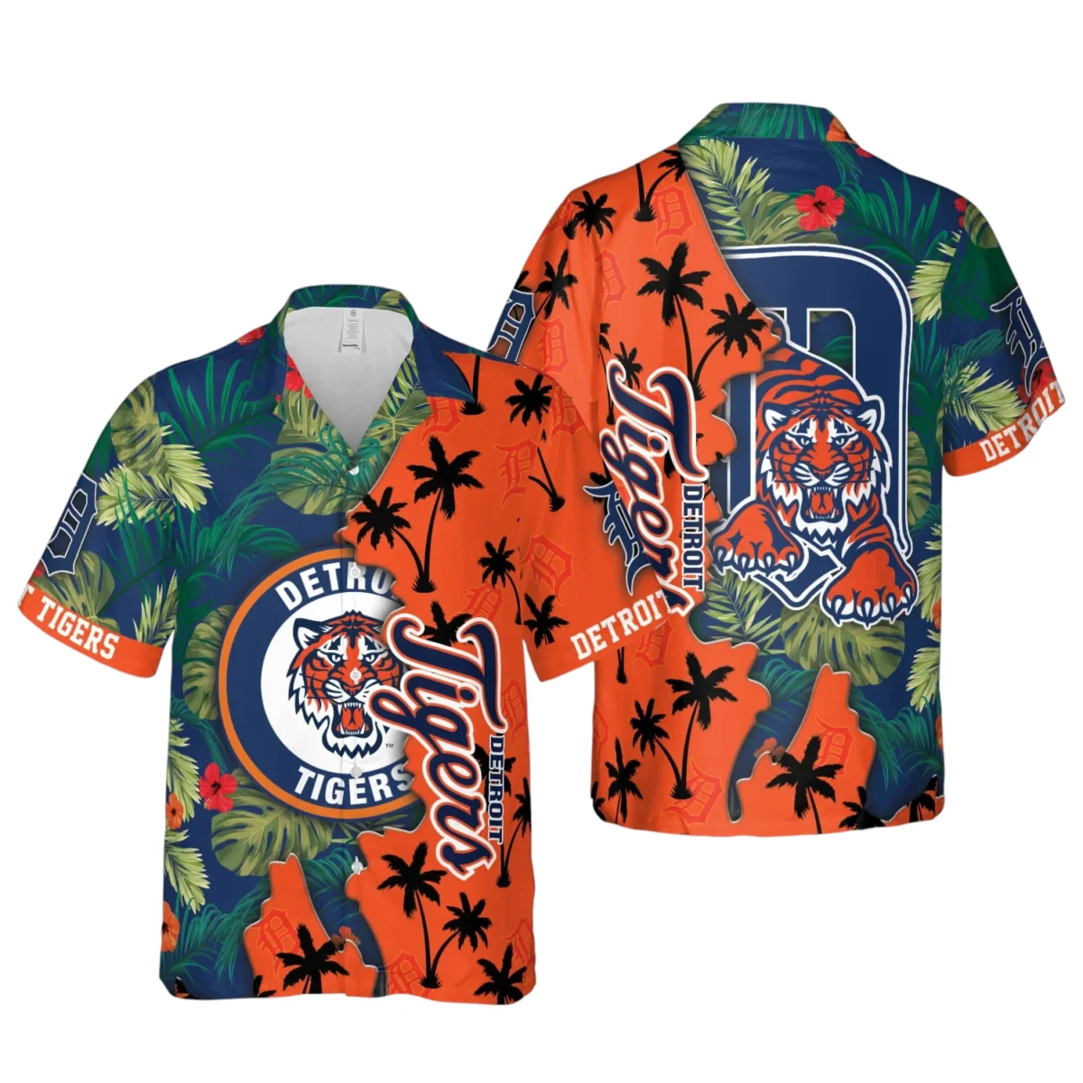 Detroit Tigers Hawaiian Shirt All Over Print, Custom Name TN31525Y7HWCT16MBDET