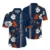 Navy Tropical Flower 2