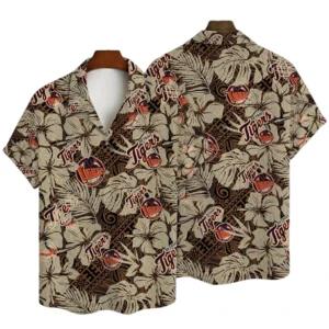 Detroit Tigers Hawaiian Shirt All Over Print, Custom Name TN31525Y7HWCT23MBDET